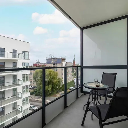 Apartmán Nowoczesny Przy Rzece W Szczecinie Z Widokiem I Parkingiem By Renters *