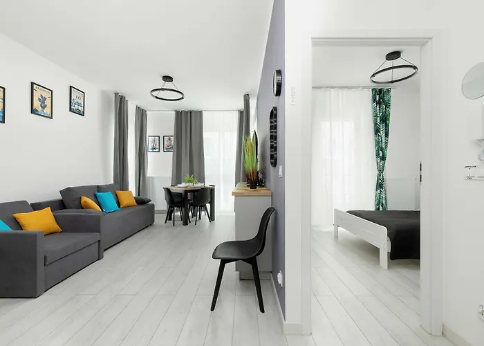 Nowoczesny Przy Rzece W Szczecinie Z Widokiem I Parkingiem By Renters Διαμέρισμα *